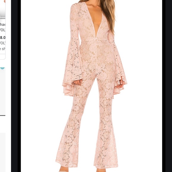 Michael Costello Pants - Michael Costello X REVOLVE Beauty Lace Jumpsuit